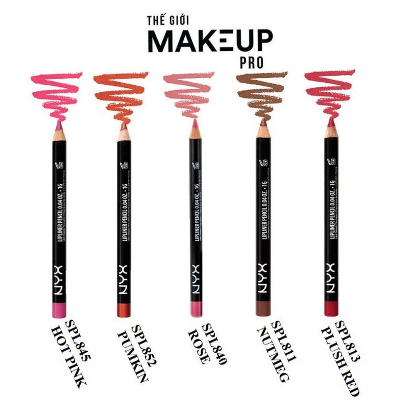 Chì kẻ môi siêu mảnh NYX Slim Lip Pencil