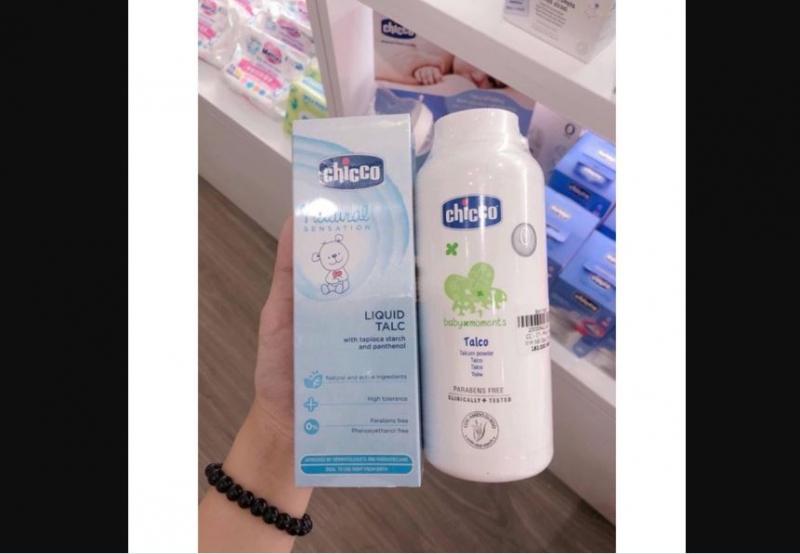 Phấn rôm tinh bột gạo Chicco