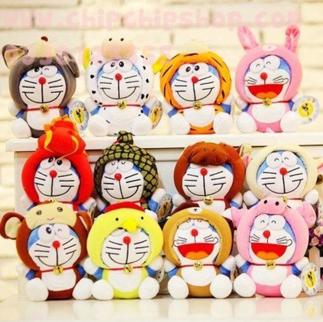 Doraemon phiên bản 12 con giáp siêu ngộ nghĩnh