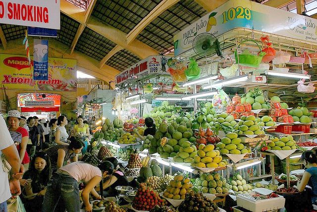 Chợ đầu mối trái cây lớn nhất Việt Nam