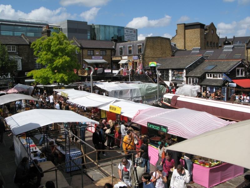 Một góc chợ Camden Lock