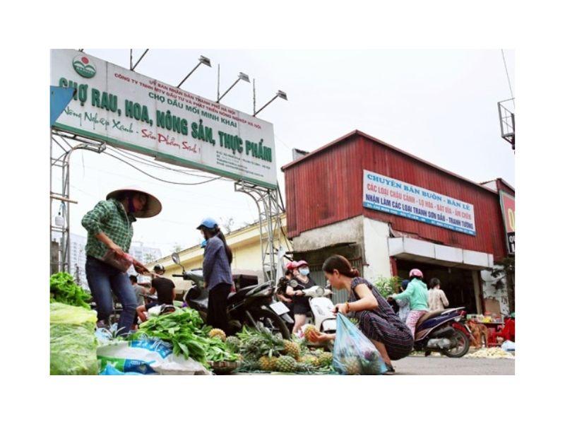 Chợ đầu mối Minh Khai