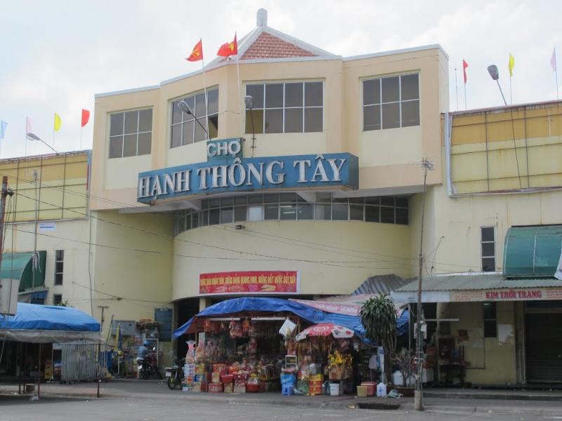 Chợ Hạnh Thông Tây.