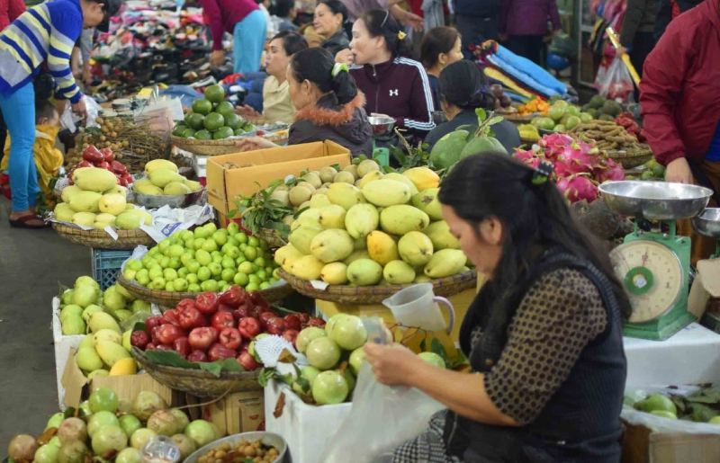 Hình ảnh chợ Hòa Khánh