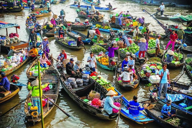 Chợ đầu mối trái cây lớn nhất Việt Nam