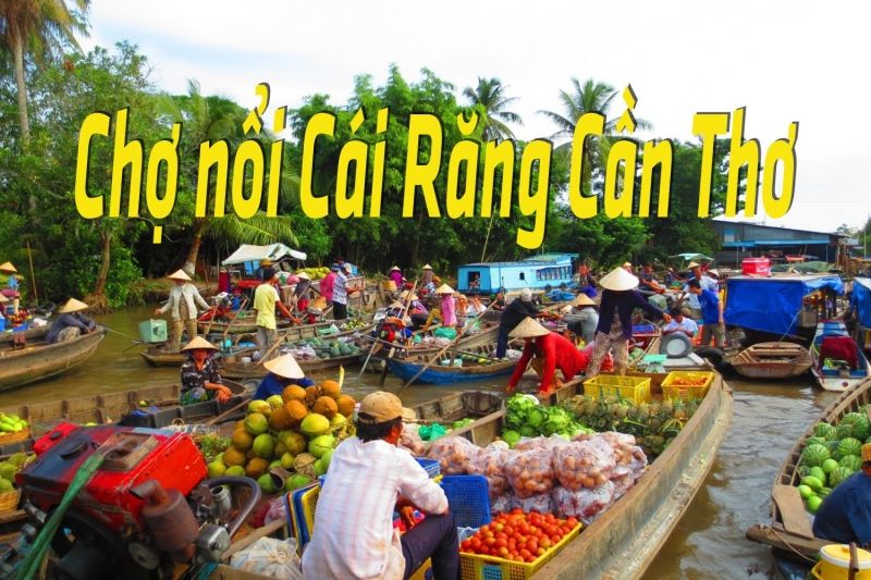 Chợ nổi Cái Răng