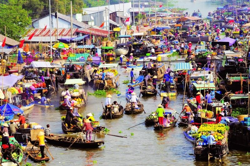 Chợ nổi Ngã Bảy, Hậu Giang