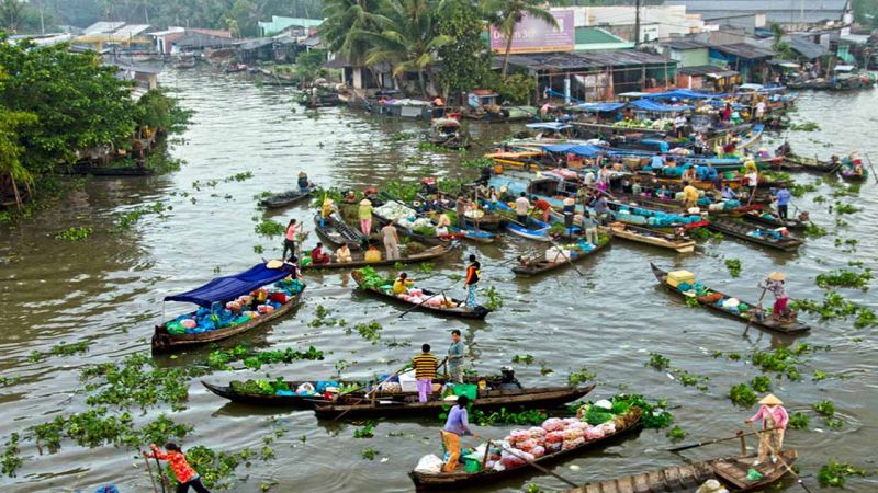 Chợ nổi Ngã Bảy - Phụng Hiệp