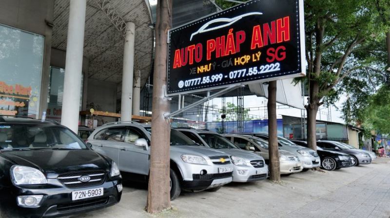 Chợ ô tô Pháp Anh