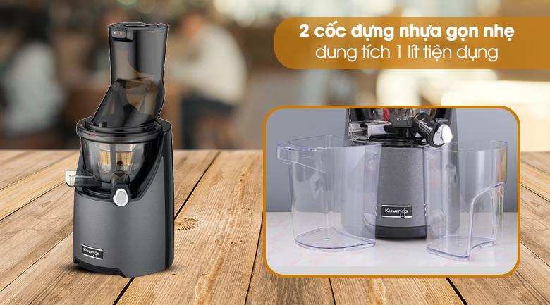 Chọn bình chứa có dung tích phù hợp