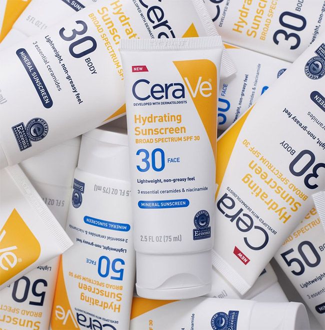 Chống Nắng CeraVe Hydrating Sunscreen Face