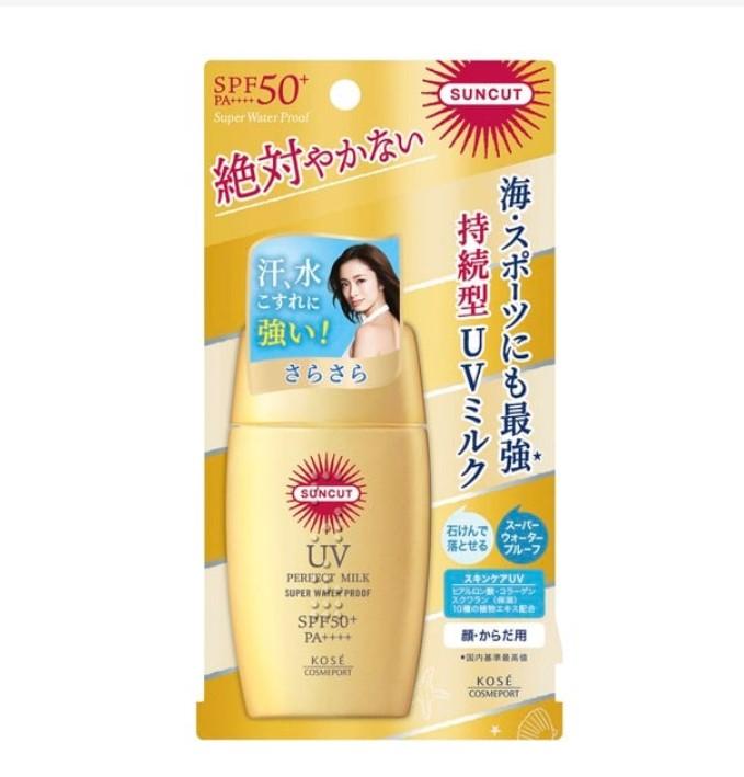 Chống nắng dạng sữa Kosé Suncut Milk Super Water Proof