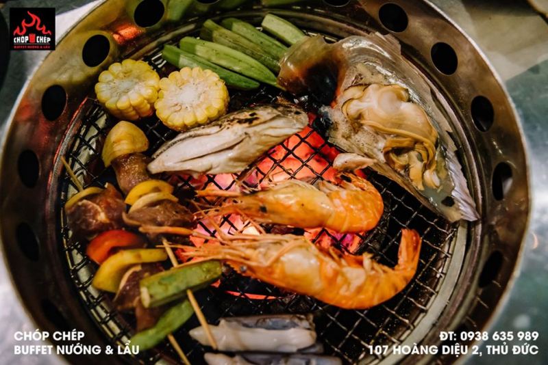 Chóp Chép Buffet Nướng & Lẩu