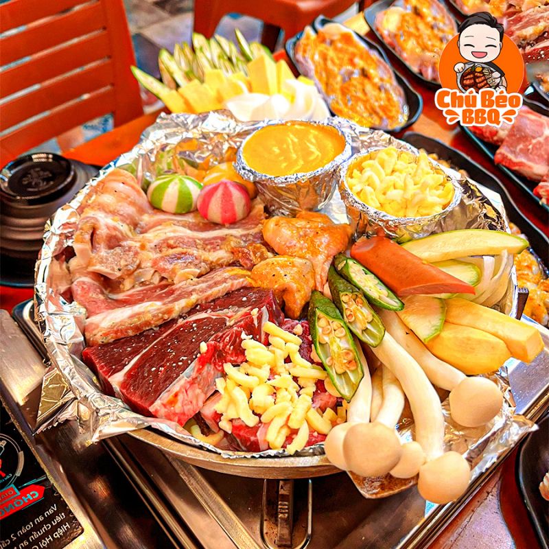 Chú Béo BBQ - Buffet Nướng Chảo Gang