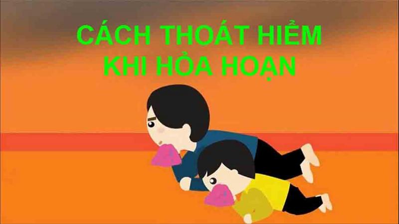 Chú ý khi chạy thoát hiểm