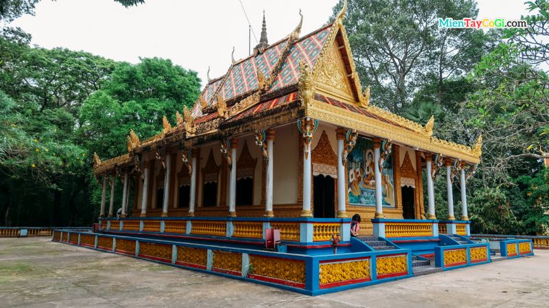 Ngôi chùa nổi tiếng ở miền Tây Nam Bộ