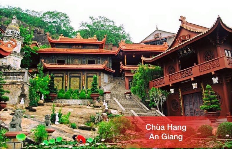 Khung cảnh thanh tịnh và tâm linh