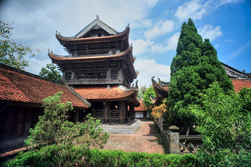 Chùa Keo - ngôi chùa cổ  độc đáo nhất Việt Nam: không có một chiếc đinh nào.