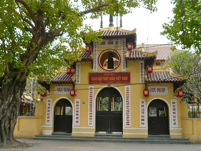 Toàn cảnh chùa Quán Sứ-Hà Nội