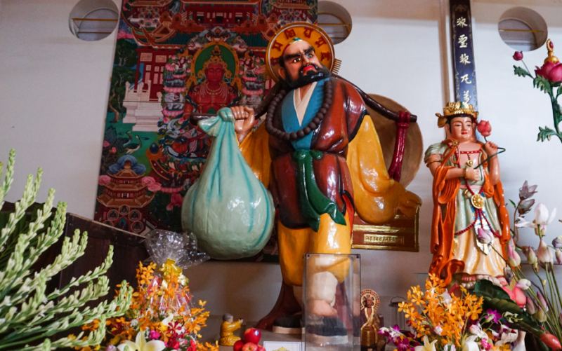 Chùa Tây Tạng - Ngôi chùa có tượng bồ đề đạt ma bằng tóc lớn nhất Việt Nam
