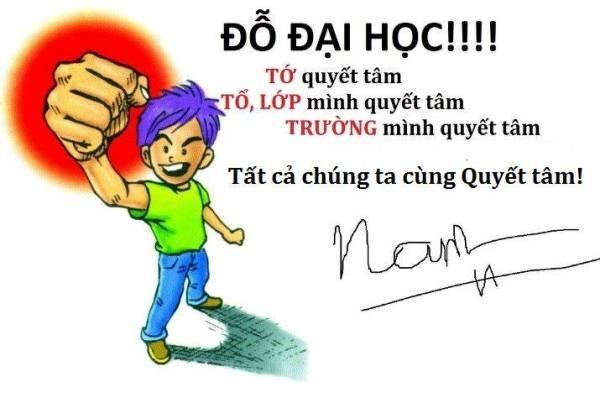 Ngày thi sắp đến thật rồi