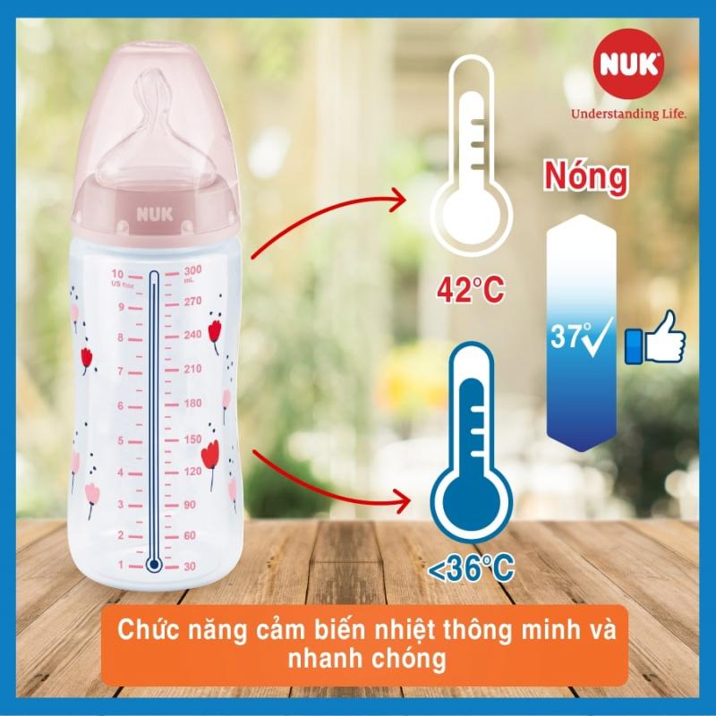 ưu điểm của bình sữa cảm biến nhiệt NUK