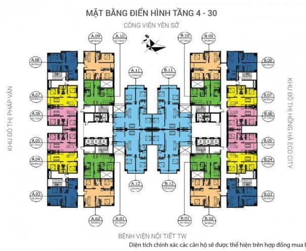 Chung cư Tứ Hiệp Plaza giá sốc nhất thị trường, chỉ 880 triệu/ căn.