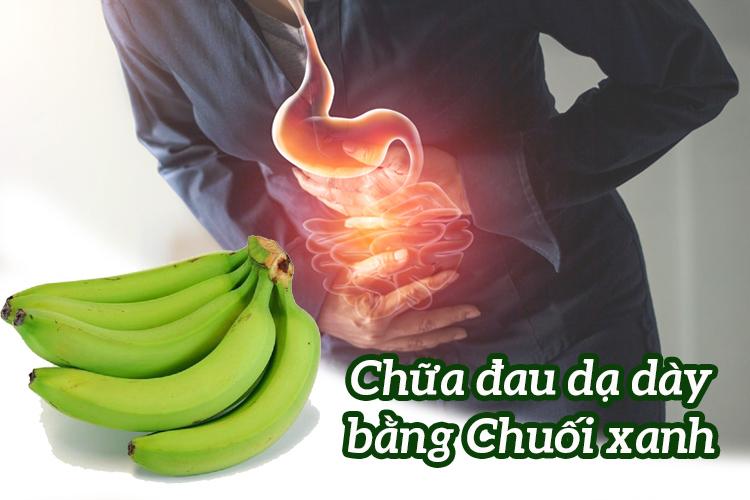 Chuối chữa viêm hang vị dạ dày