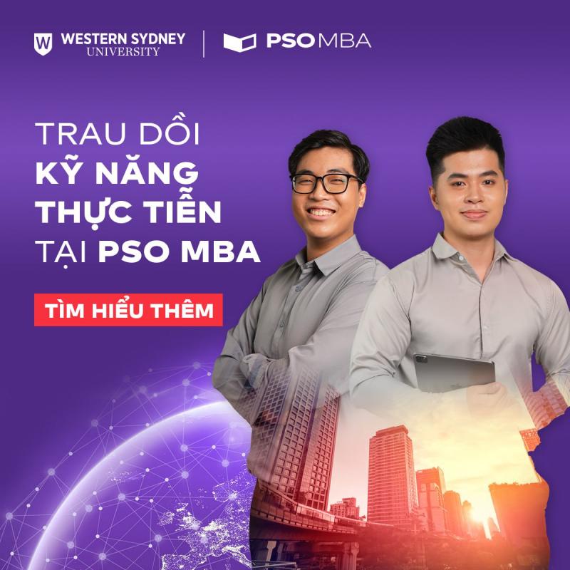 Chương trình học MBA của PSO