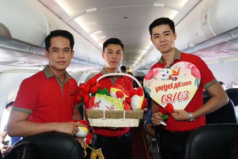 Chương trình khuyến mãi 8/3 của Vietjet