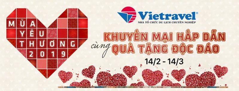 Chương trình khuyến mãi 8/3 của Vietravel