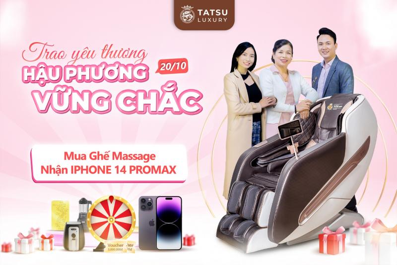 Chương trình khuyến mãi chào mừng ngày 20/10 của TATSU LUXURY