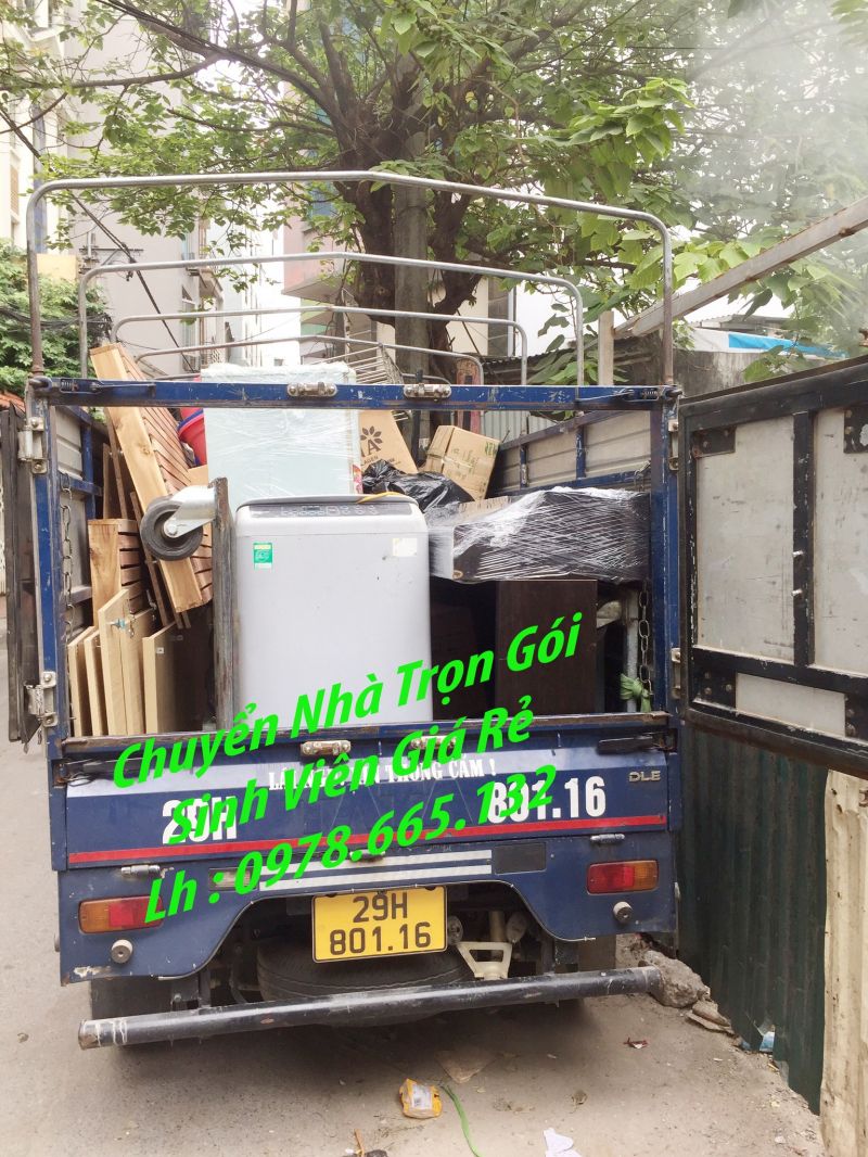 Chuyển Nhà Trọn Gói Sinh Viên Giá Rẻ 0978665132