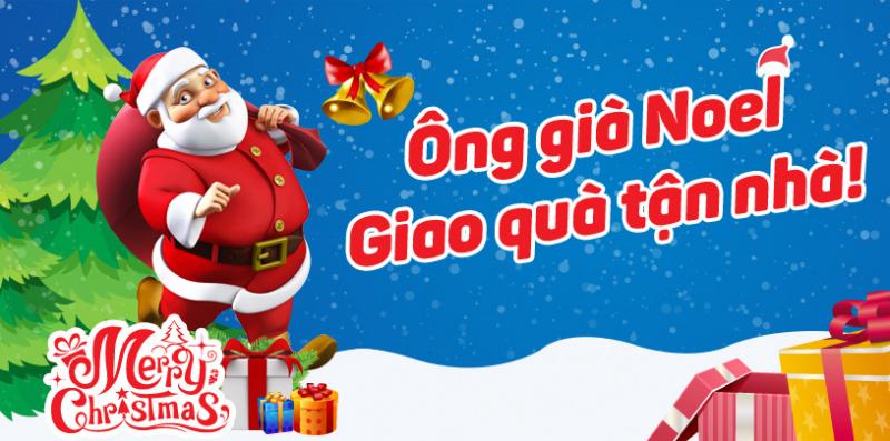 Ông già Noel đi giao quà