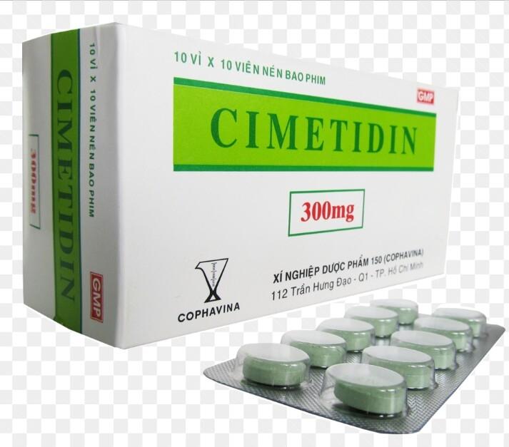 Thuốc Cimetidin chữa loét dạ dày tiến triển, loét dạ dày lành tính