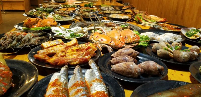 Buffet Hải Sản Những Chàng Trai