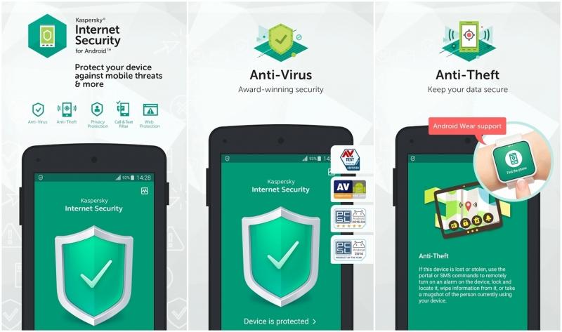 Kaspersky Internet Security - bảo vệ chống lừa đảo.