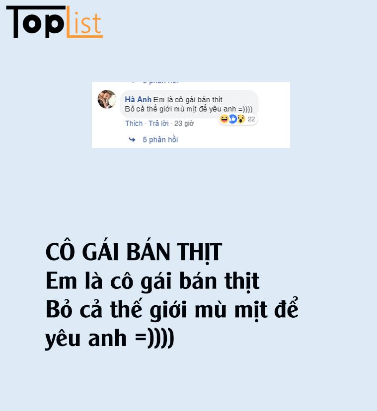 Cô gái bán thịt heo