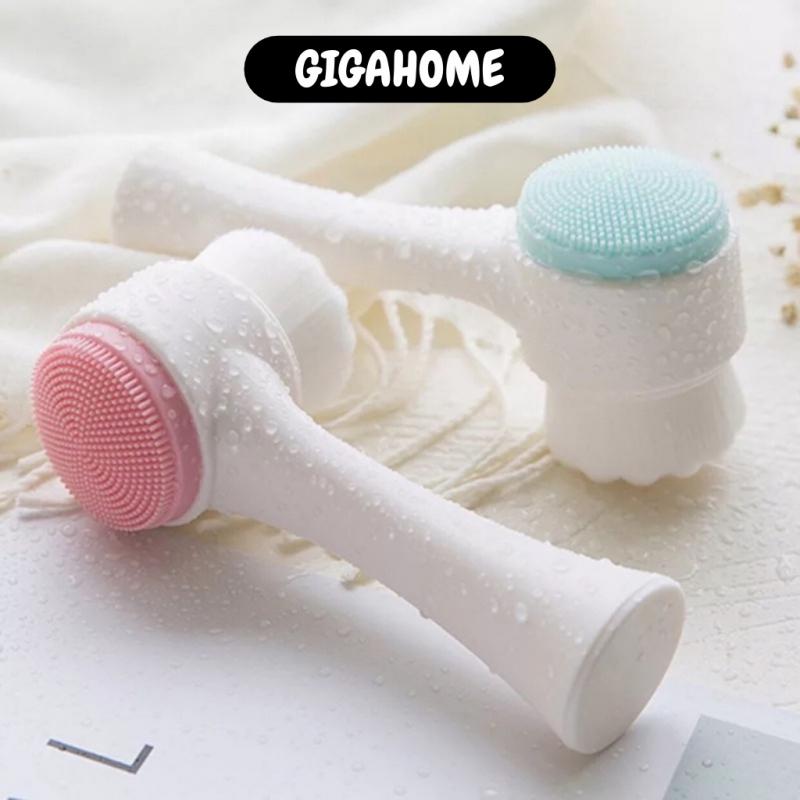 Cọ massage rửa mặt Gigahome 2 đầu