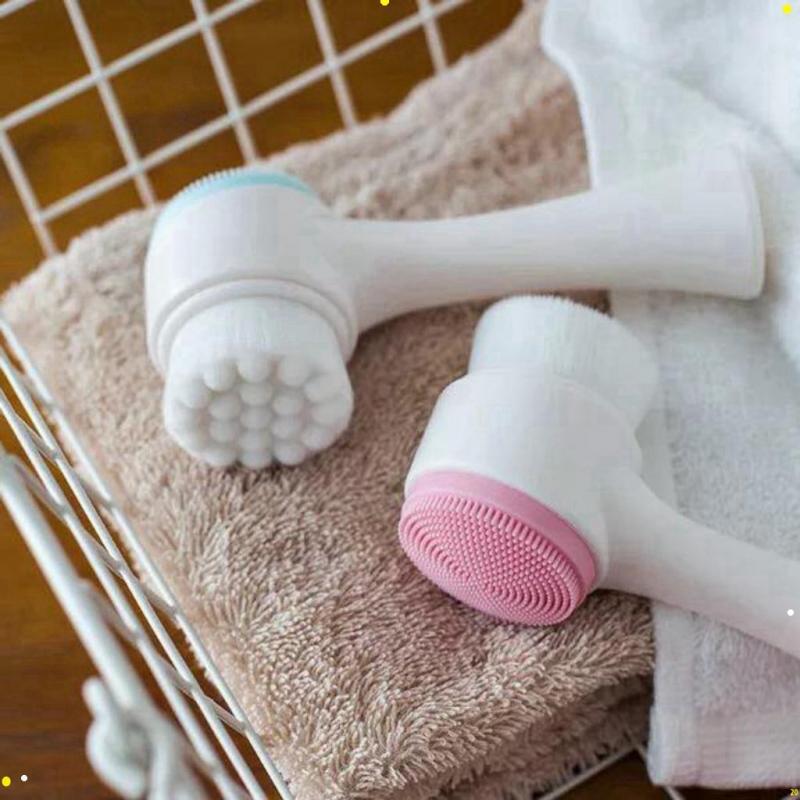 Cọ massage rửa mặt Gigahome 2 đầu