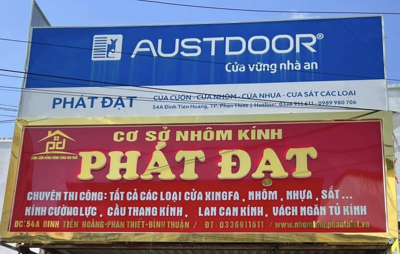 Cơ sở nhôm kính Phát Đạt