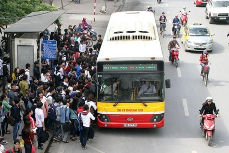 Lợi ích vàng của xe bus Hà Nội