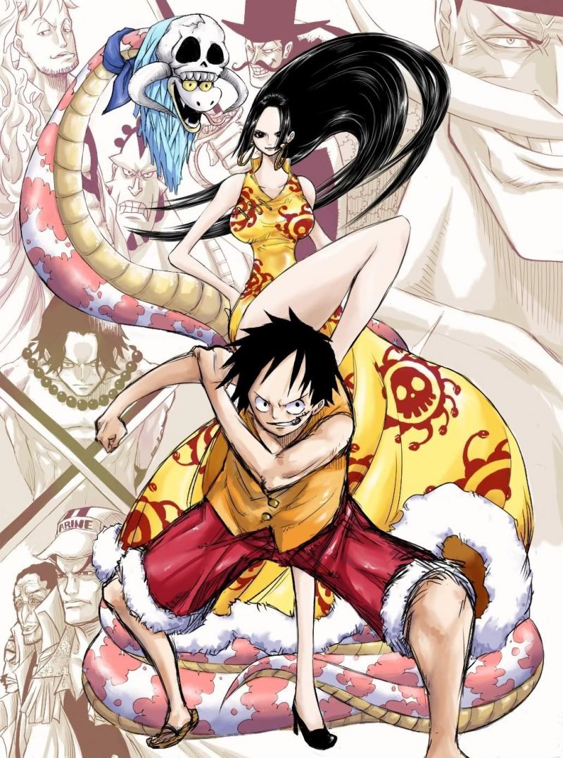 ♦️ Luffy và Boa Hancock: Xem ảnh về Luffy và Boa Hancock, hai nhân vật quan trọng trong bộ anime/manga nổi tiếng One Piece, khám phá thêm về chuyến phiêu lưu đầy thú vị của họ trên đại dương rộng lớn!