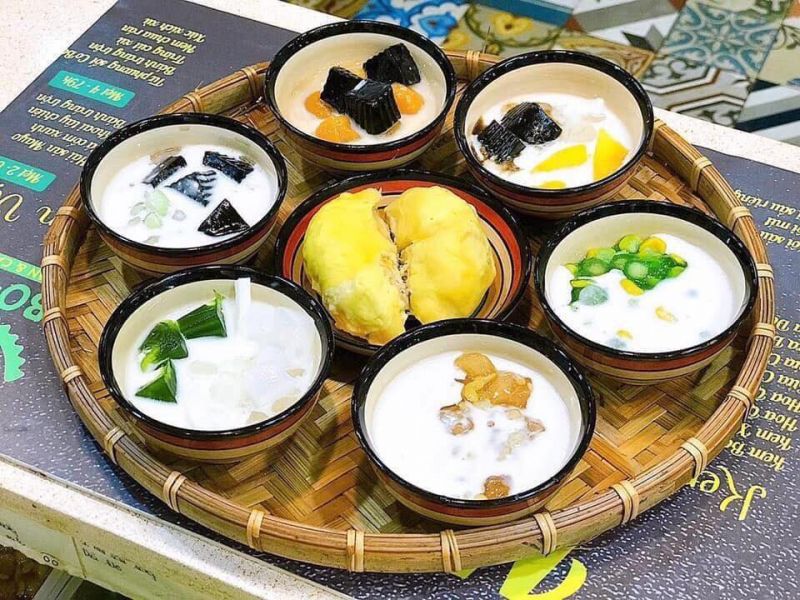 7 vị trà của CoBo - Sari Sầu Riêng & Bánh