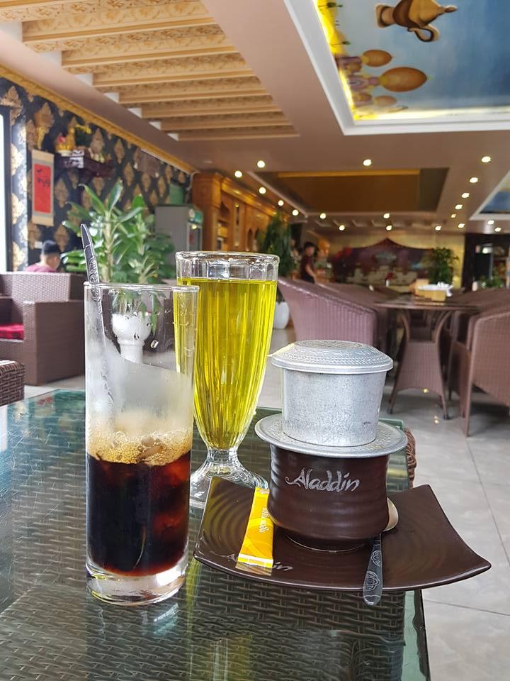 Đồ uống tại quán Coffee Aladdin