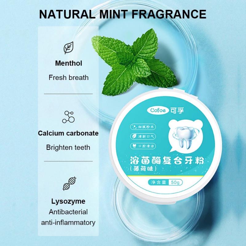 Cofoe bột đánh răng tẩy trắng Toothpowder