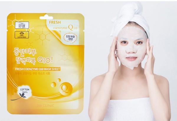 Collagen 3W Clinic Fresh Coenzyme Q10 Mask Sheet