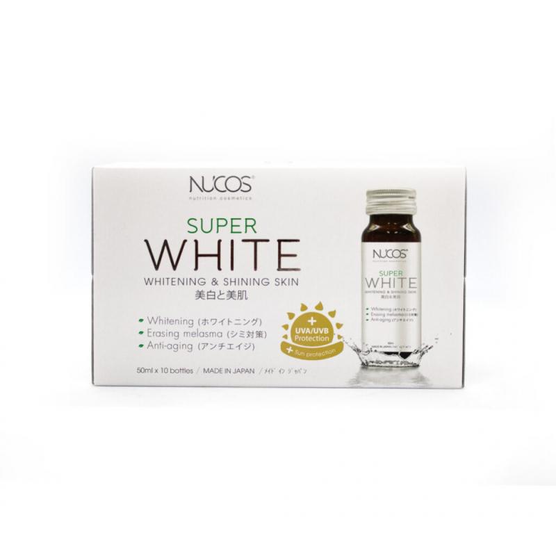 Collagen trắng da mờ thâm nám Nucos Super White