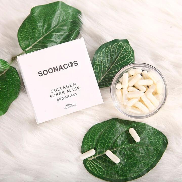 Collagen tươi Soonacos Super Mask