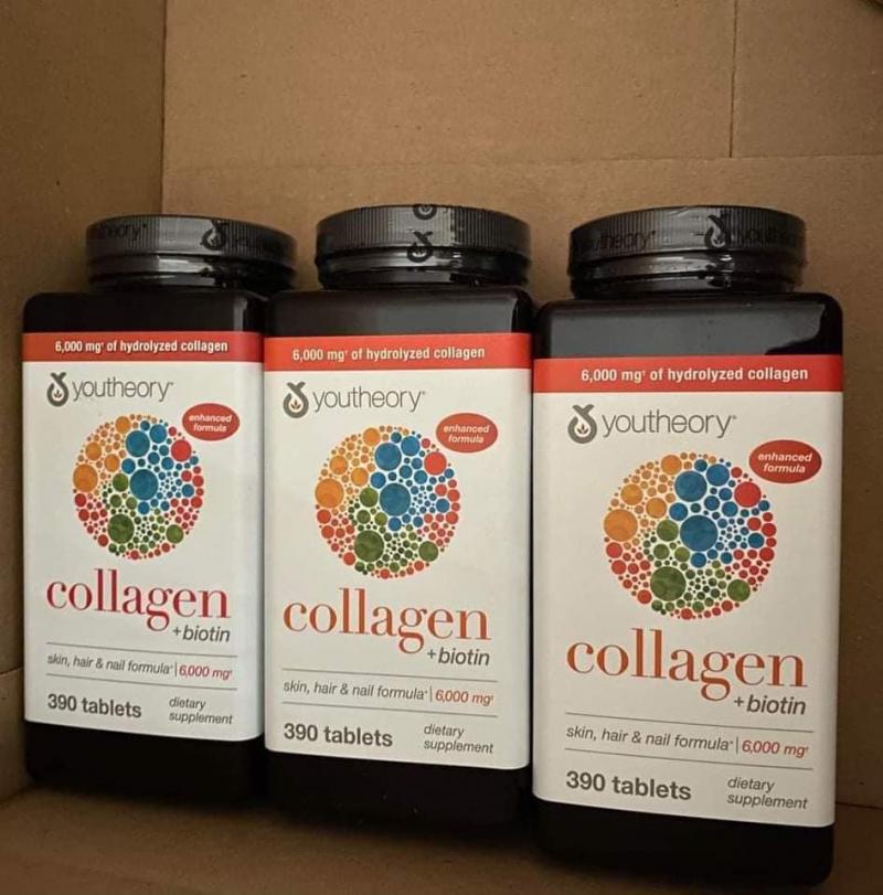 Collagen Youtheory with Biotin Type 1 2 & 3